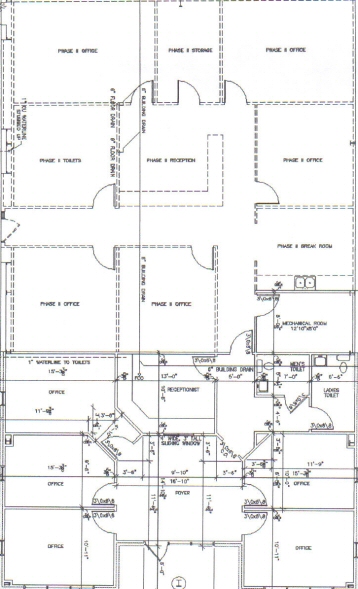 J. Timms and Company, Inc. - Commercial Rental - 110 By Pass 225 , Greenwood, SC - Floor Plan.